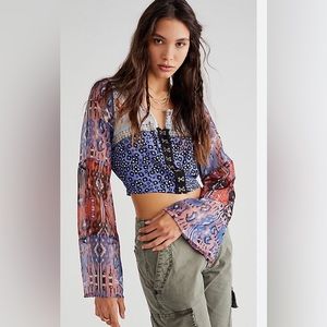 Free People Walk that Way Top